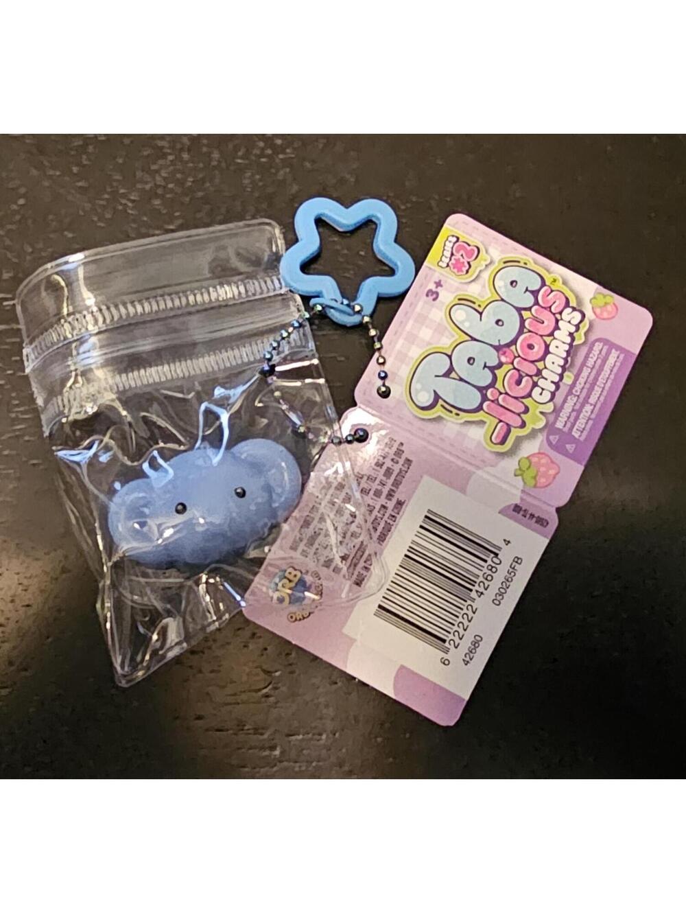 Taba licious charms Keychain squishy new rare HTF elephant